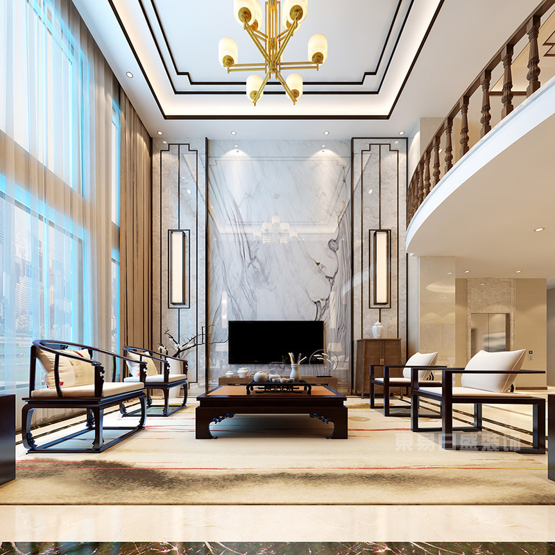 275平米別墅中式風格家裝裝修圖片設計